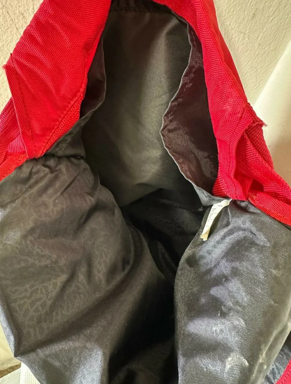 Jordan Jumpman Drawstring Backpack|Prominent Black Logo and a Top-loading Design